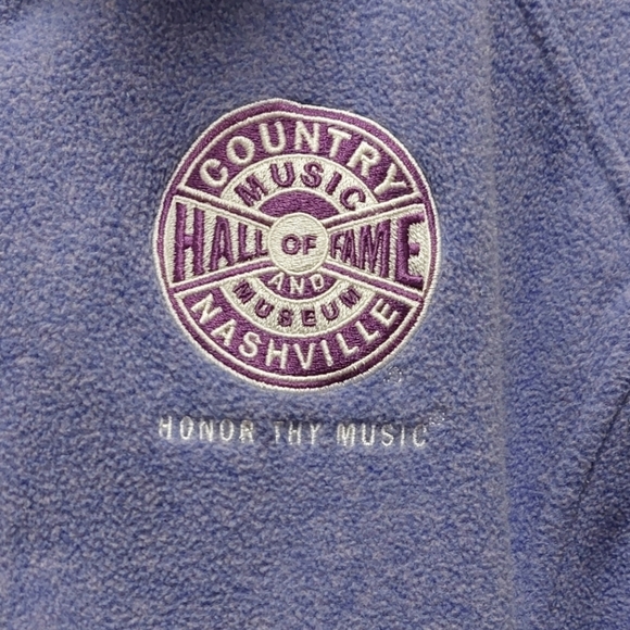 Landway Women's Purple Fleece Full Zip with 4 pockets Size Large Streetwear - Picture 9 of 10